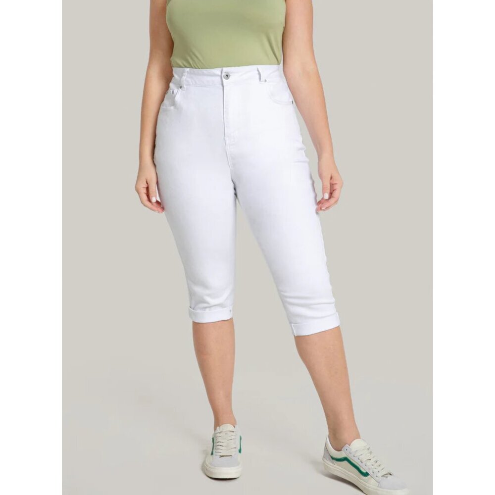 NWT BloomChic Skinny Very Stretchy High Rise White Wash Jeans Size 12/L